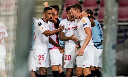 sevilla, con un gol de argentino ocampos, supero a dinamo zagreb en la ida de la liga de europa sevilla, con un gol de argentino ocampos, supero a dinamo zagreb en la ida de la liga de europa
