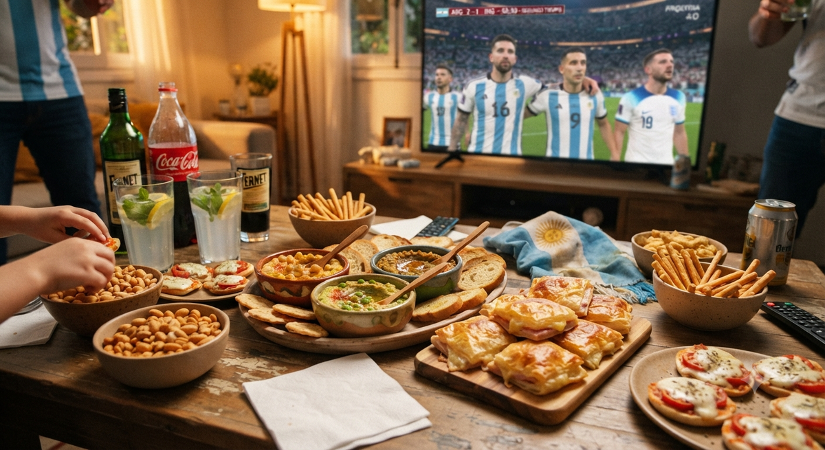 Picada mundialista: recetas low cost y sencillas para Argentina vs. Inglaterra