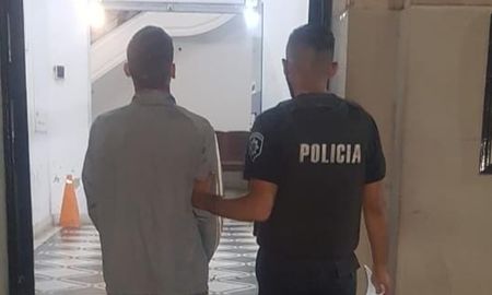 El detenido fue trasladado a sede policial y luego puesto a disposición de la Justicia. El detenido fue trasladado a sede policial y luego puesto a disposición de la Justicia.