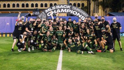 Tres argentinos se consagraron campeones de la MLS con Portland Timbers