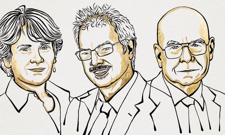 Carolyn Bertozzi y Barry Sharpless, y el danés Morten Meldal recibieron el Premio Nobel de Química 2022. Carolyn Bertozzi y Barry Sharpless, y el danés Morten Meldal recibieron el Premio Nobel de Química 2022.