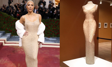Salen a la luz los daños al traje de Marilyn Monroe tras pasar por el cuerpo de Kim Kardashian Salen a la luz los daños al traje de Marilyn Monroe tras pasar por el cuerpo de Kim Kardashian