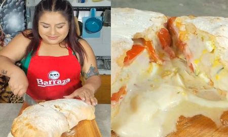 Calzone casero, by Elba Rodríguez. Calzone casero, by Elba Rodríguez.