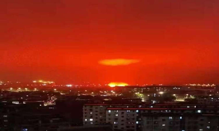 el cielo de china se tino de rojo y genero gran conmocion: ¿extrano fenomeno o mal presagio? el cielo de china se tino de rojo y genero gran conmocion: ¿extrano fenomeno o mal presagio?