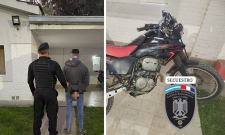 Un hombre detenido y una moto secuestrada en Santo Tomé Un hombre detenido y una moto secuestrada en Santo Tomé