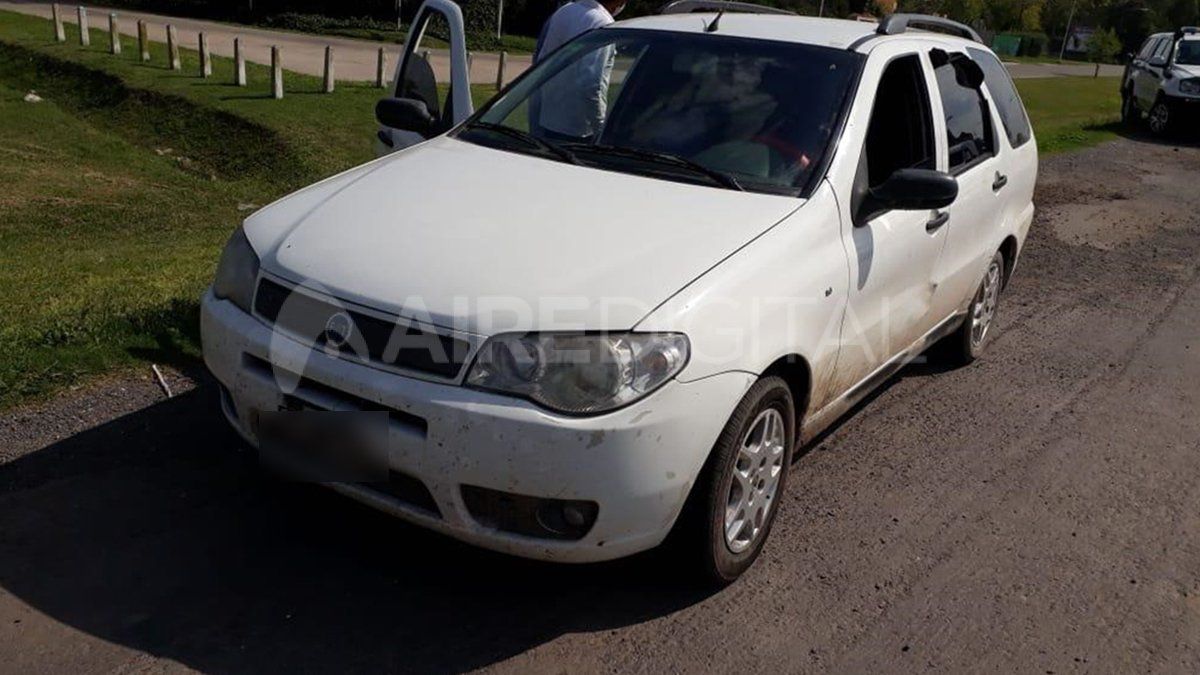 Los extranjeros viajaban a bordo de un Fiat Palio.&nbsp;