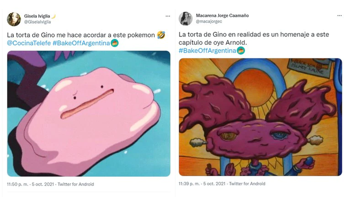 La mousse de Gino de Bake Off Argentina fue meme en las redes.