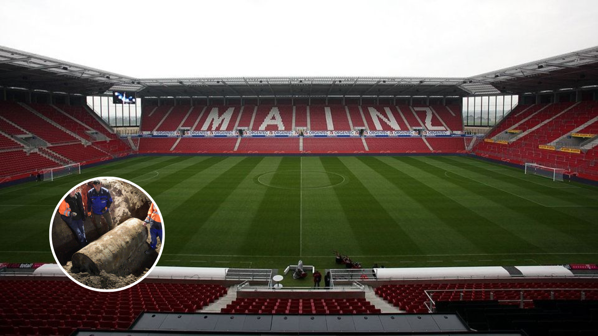 Increíble: descubrieron en un estadio de Alemania una bomba de la Segunda Guerra Mundial