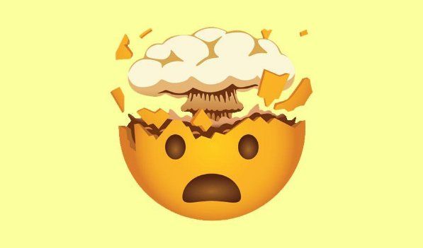 ¿Qué significa el aterrador emoji de WhatsApp de la cabeza que explota?