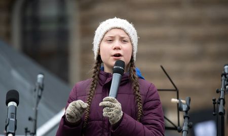 Greta Thunberg dió un discurso contra el Cambio Climático en el Congreso de Estados Unidos