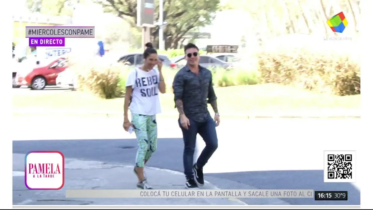 Juana Viale y Fede Bal, en aquel encuentro de 2019. Juana Viale y Fede Bal, en aquel encuentro de 2019.