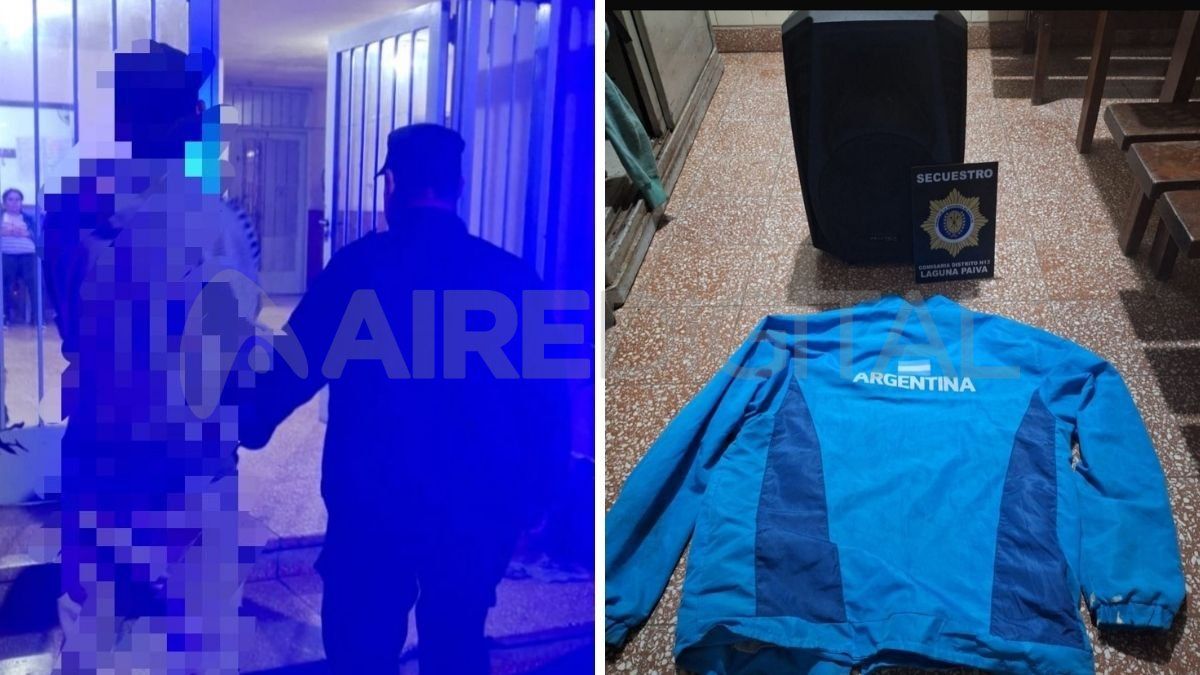 Laguna Paiva: detuvieron a un hombre tras robar en una escuela de danzas