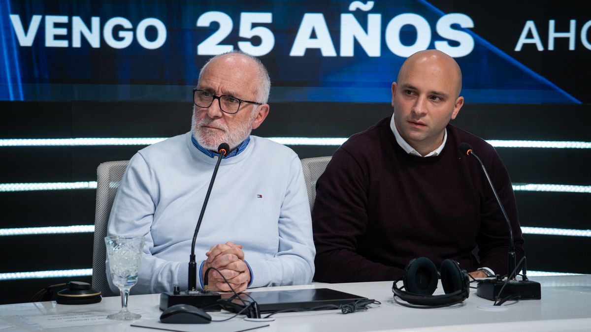 El director del Sanatorio Garay, Emilio Moreno, y el médico traumatólogo Nicolás Moreno explicaron cómo funciona el programa Garay Sport.