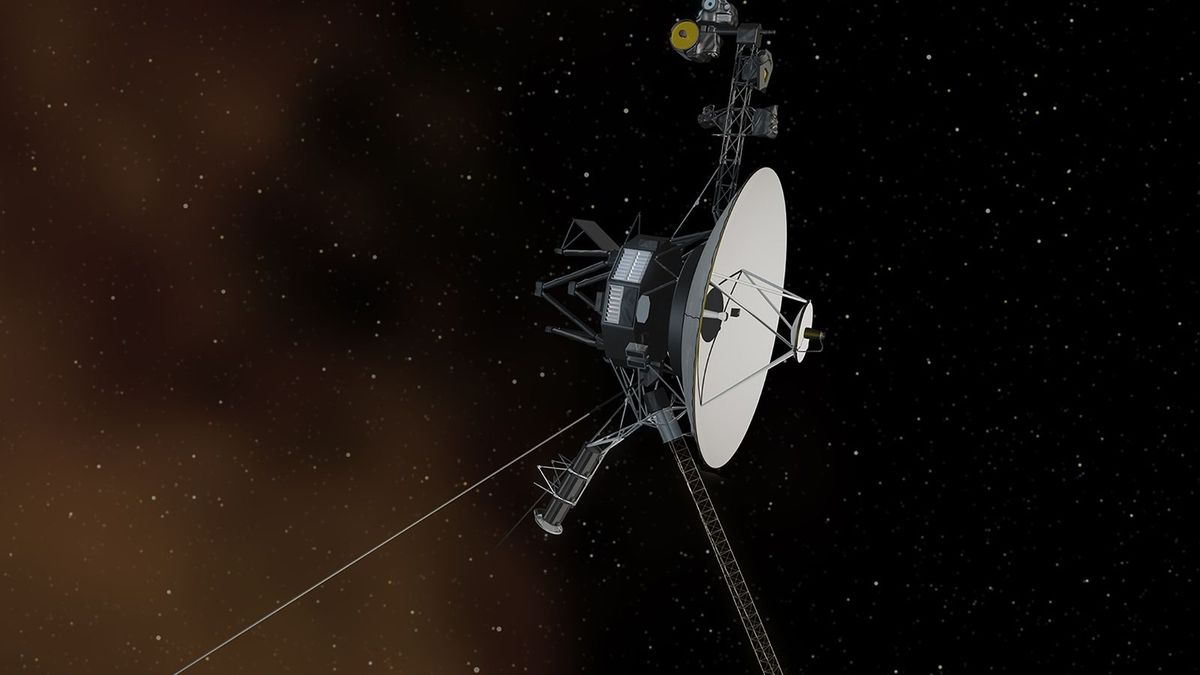 La Voyager 1 viaja por el espacio interestelar con un mensaje para alguna civilización que pueda existir en el Universo. La Voyager 1 viaja por el espacio interestelar con un mensaje para alguna civilización que pueda existir en el Universo.