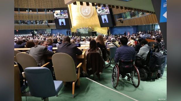 La santafesina Gabriela Bruno, referente y militante por los derechos de las personas con discapacidad, participó en Nueva York de la 19° Conferencia de los Estados Parte de la Convención sobre los Derechos de las Personas con Discapacidad de la ONU (COSP19)