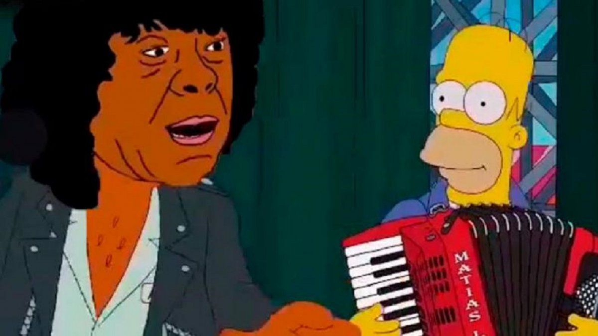 De locos: Homero Simpson conoce la Mona Jiménez