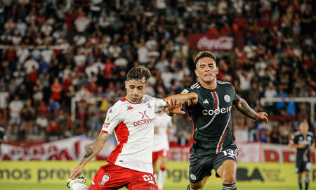 Frank Kudelka infló el pecho tras el triunfo de Huracán ante River. Frank Kudelka infló el pecho tras el triunfo de Huracán ante River.
