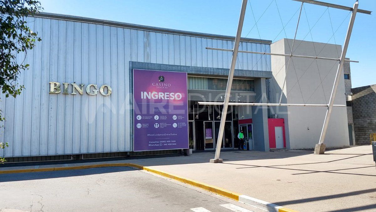 El Casino de Santa Fe tiene un nuevo régimen por la pandemia. Hay capacidad y horarios limitados.