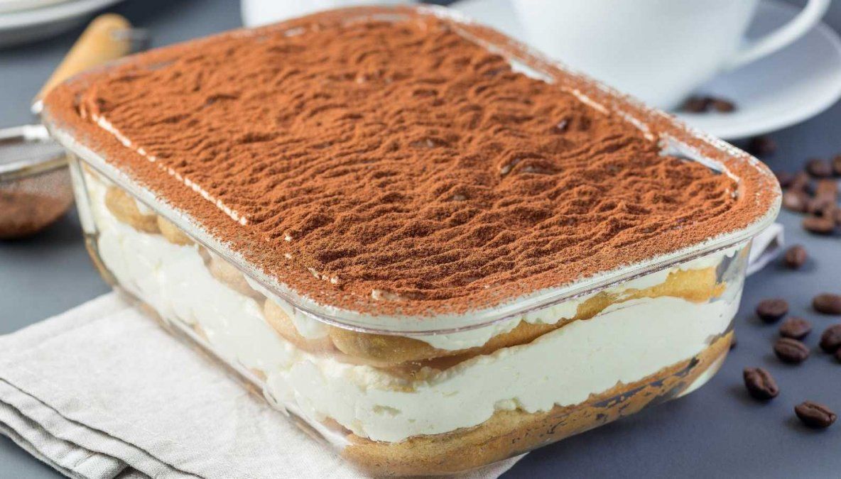 Tiramisú casero, facil y rápido