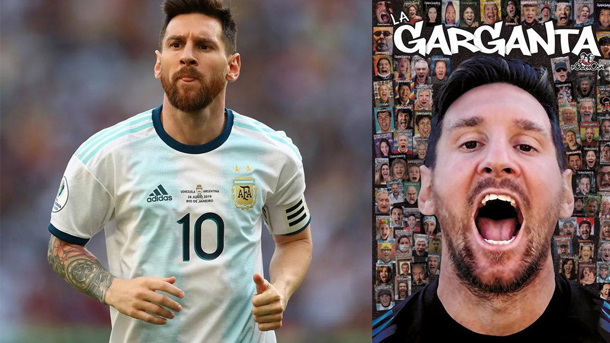 Lionel Messi es la portada de la revista número 100 de La Garganta Poderosa.