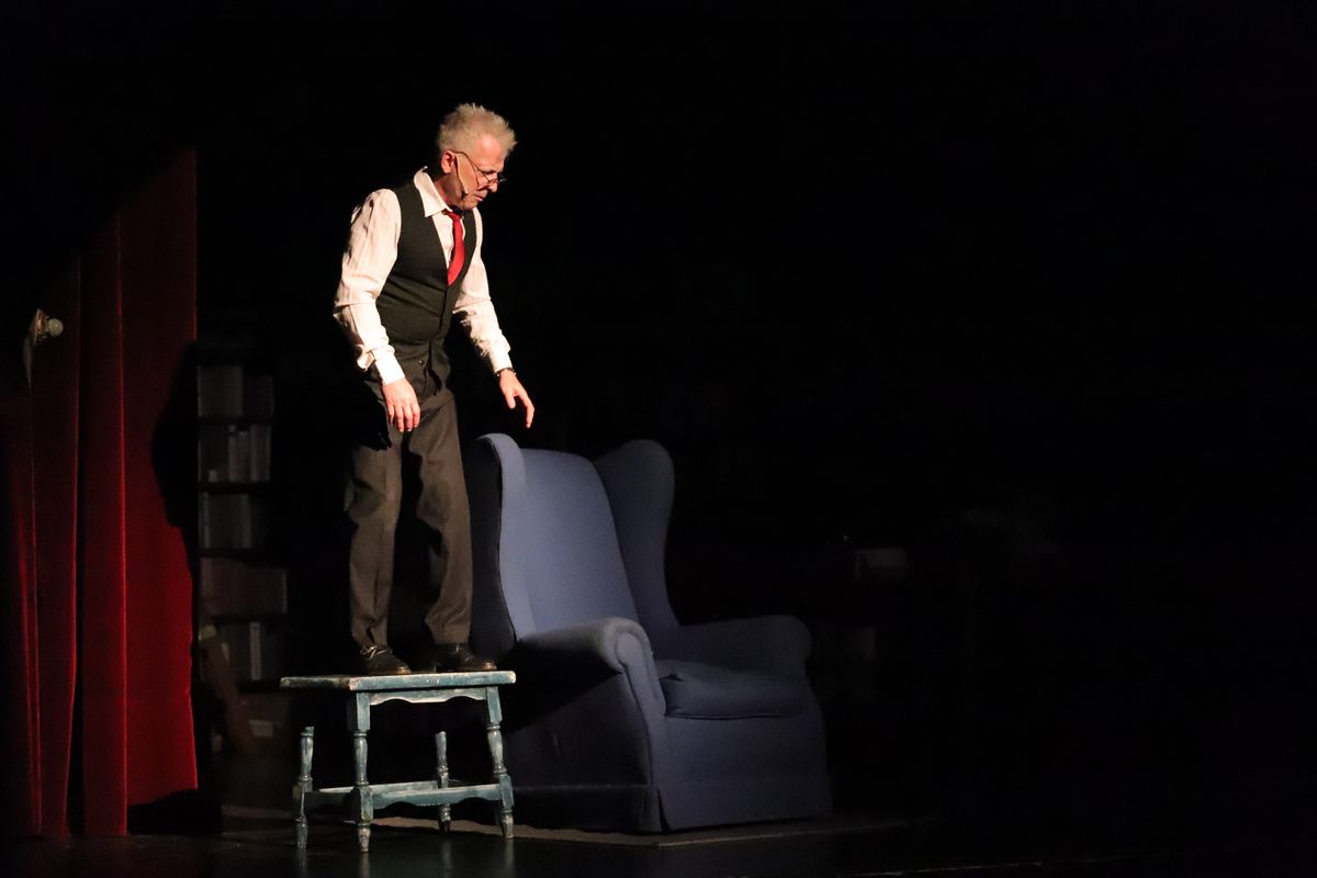 Gerardo Romano en la obra de teatro Gerardo Romano en la obra de teatro