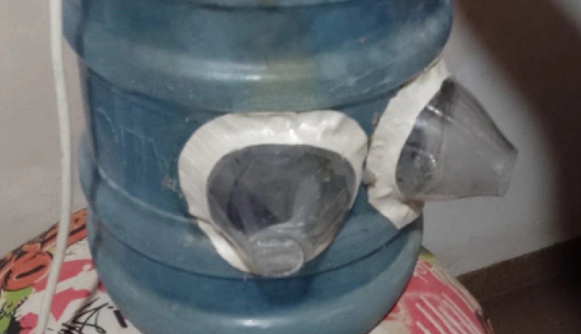 Sorprendente: creo un aire acondicionado casero para pasar el calor en Neuquén