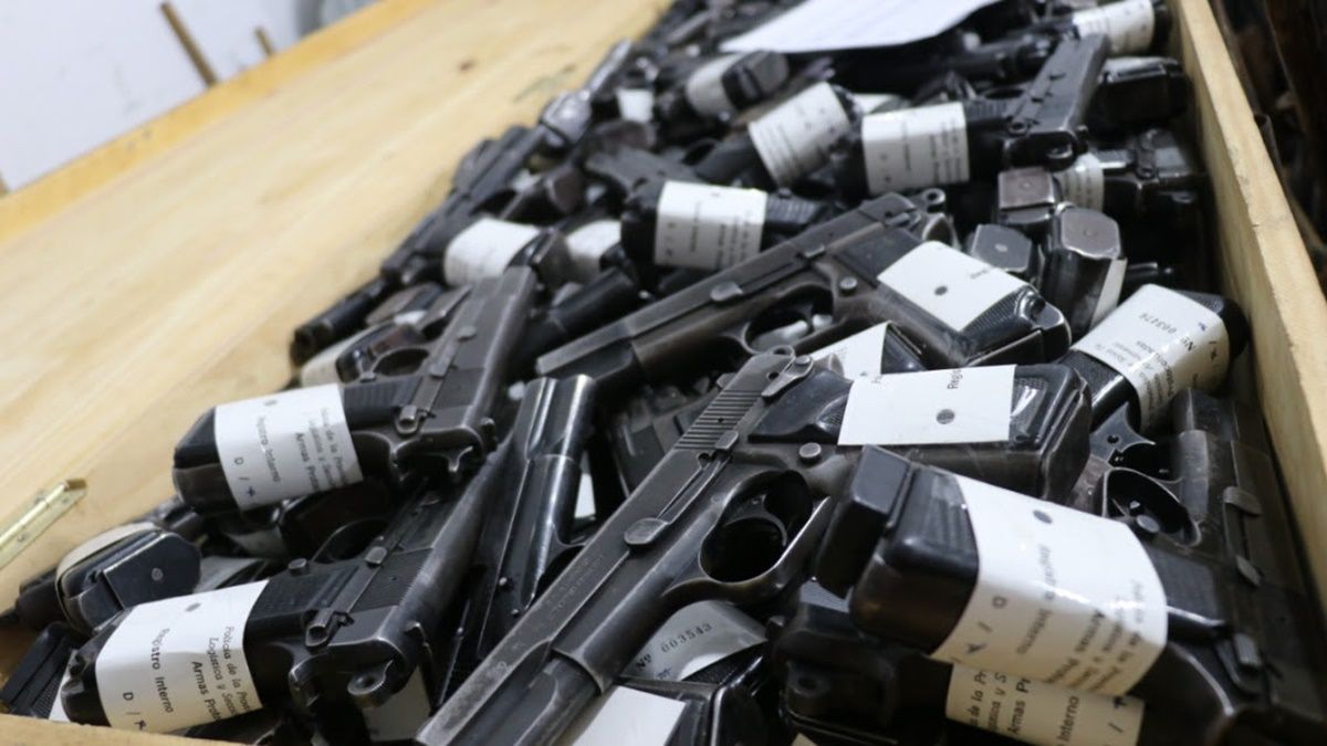 En la provincia de Santa Fe aumentó un 30 el secuestro de armas
