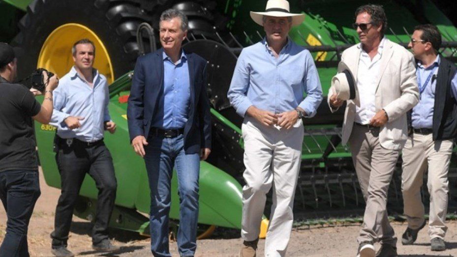 Expoagro: Macri le aseguró a los productores afectados por la sequía que “No están solos”