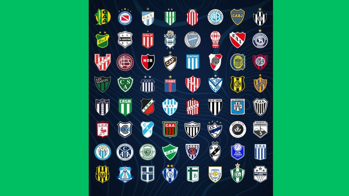 Los equipos confirmados para la Copa Argentina 2026.