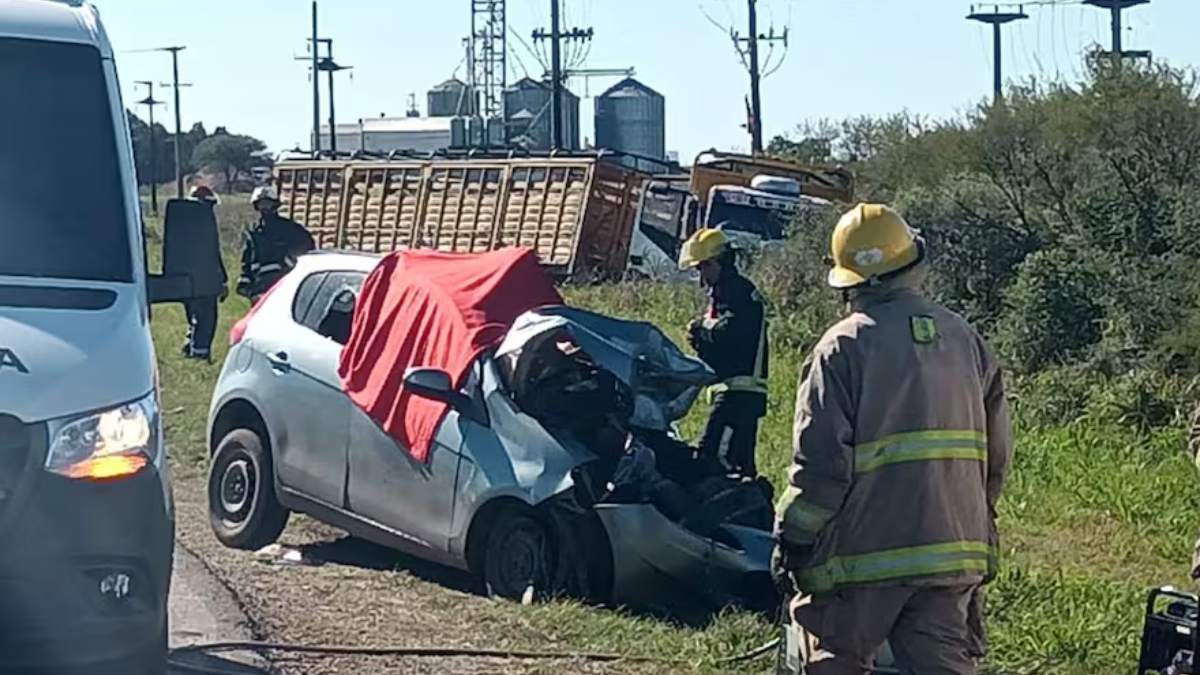 Fatal accidente en Entre Ríos se cargó a una familia