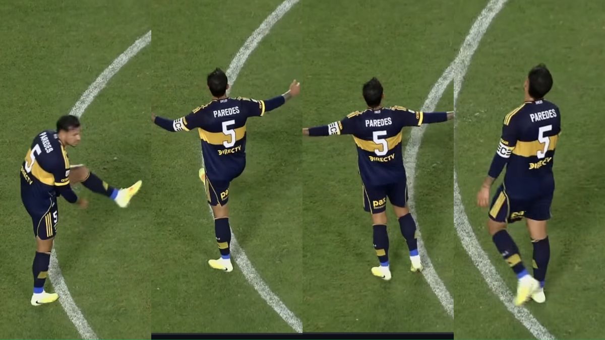 El polémico gesto de Leandro Paredes cuando Úbeda hizo el cambio de Velasco por Zeballos en Boca