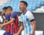 Tomás Chancalay anotó los dos tantos del triunfo de Racing ante San Lorenzo por la Copa de la Liga. Tomás Chancalay anotó los dos tantos del triunfo de Racing ante San Lorenzo por la Copa de la Liga.