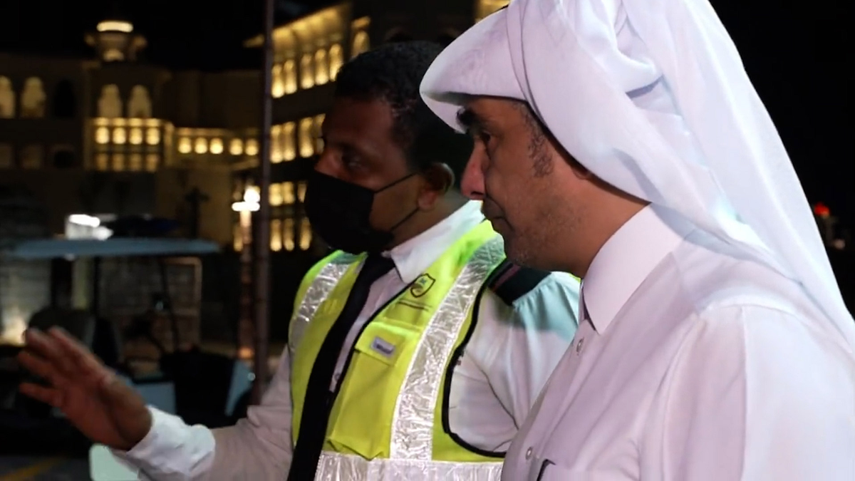 Un periodista fue amenazado en medio de una cobertura por el Mundial de Qatar 2022.