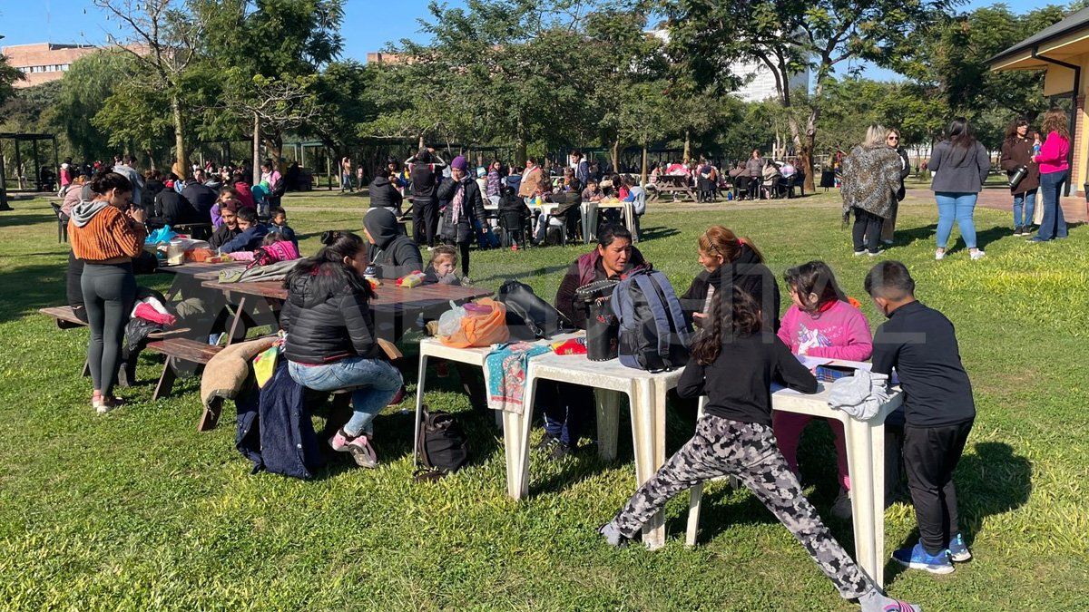 La jornada en el predio UNL-ATE incluyó charlas