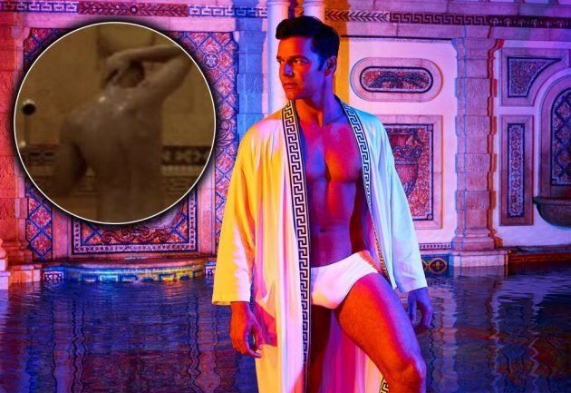 Filtran imagen de Ricky Martin desnudo