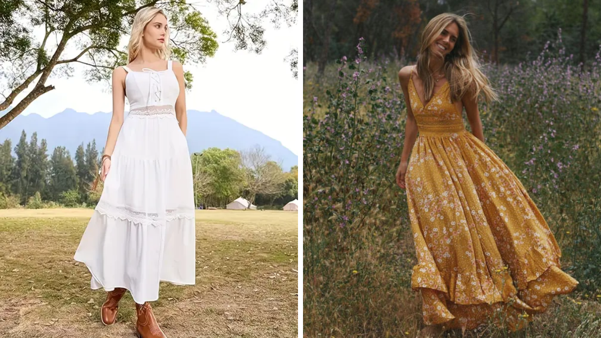 Estilo Cottage Core vuelve la delicadeza. El romanticismo se viste de encajes, volados y siluetas. La tendencia más dulce y vaporosa del 2026.