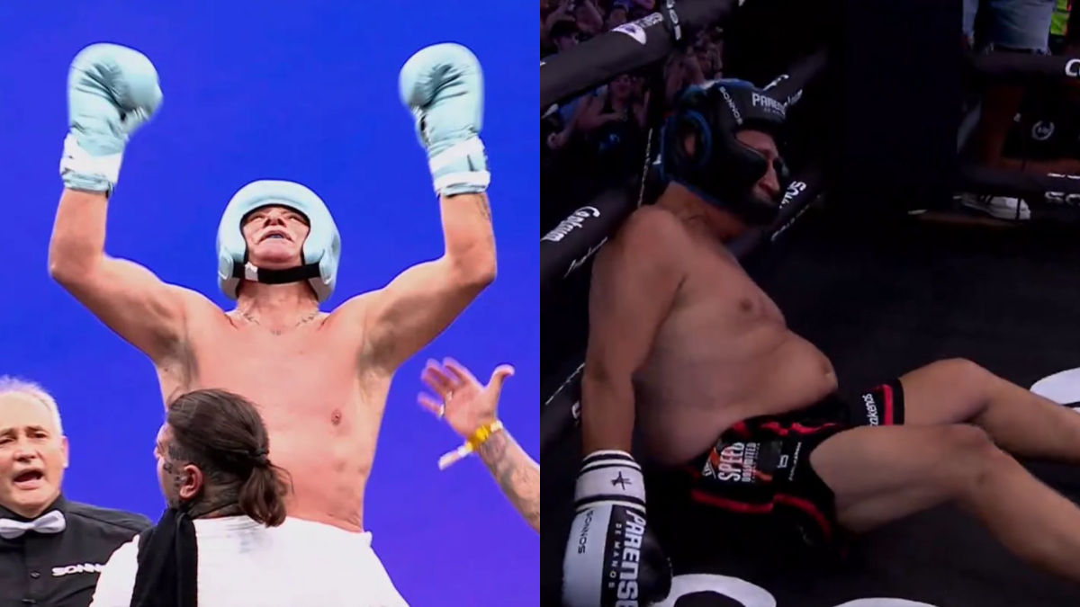 Lo liquidó: el impactante nocaut del Turco García al papá de Brunenger en Párense de Manos 2