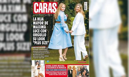 Tapa Caras que muestra a Máxima Zorreguieta y su hija mayor, Amalia. Tapa Caras que muestra a Máxima Zorreguieta y su hija mayor, Amalia.