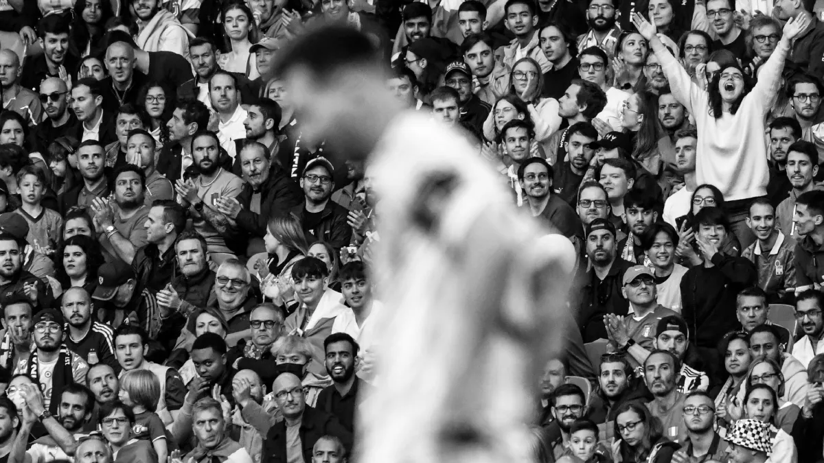 ¿Diego Maradona en la Finalissima?: la foto viral de El Diez viendo a Lionel Messi desde la tribuna