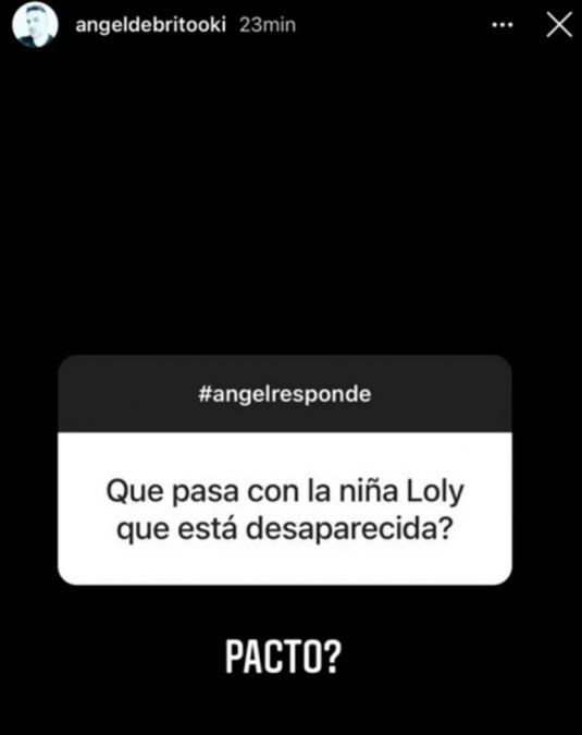 La maliciosa teoría de Ángel de Brito sobre la ausencia de Loly Antoniale en los medios