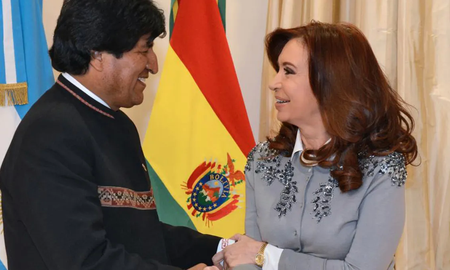 Morales acusó a la derecha de armar un juicio contra CFK. Morales acusó a la derecha de armar un juicio contra CFK.