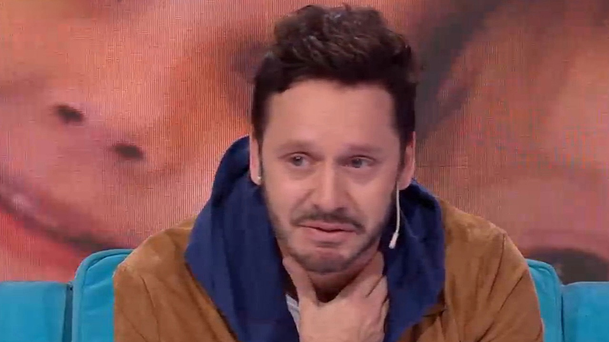 Benjamín Vicuña rompió en llanto al hablar de sus hijos.