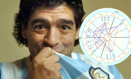 La carta natal permite ahondar en virtudes y defectos del Maradona de carne y hueso. La carta natal permite ahondar en virtudes y defectos del Maradona de carne y hueso.