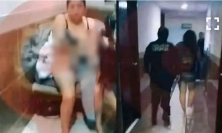 Policías hacían un trío en un hotel alojamiento y terminó con trompadas y botellas rotas. Policías hacían un trío en un hotel alojamiento y terminó con trompadas y botellas rotas.