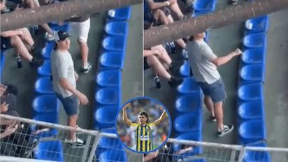 Con un picante gesto, Malcorra calentó el partido de Rosario Central vs River que se jugará en el Gigante