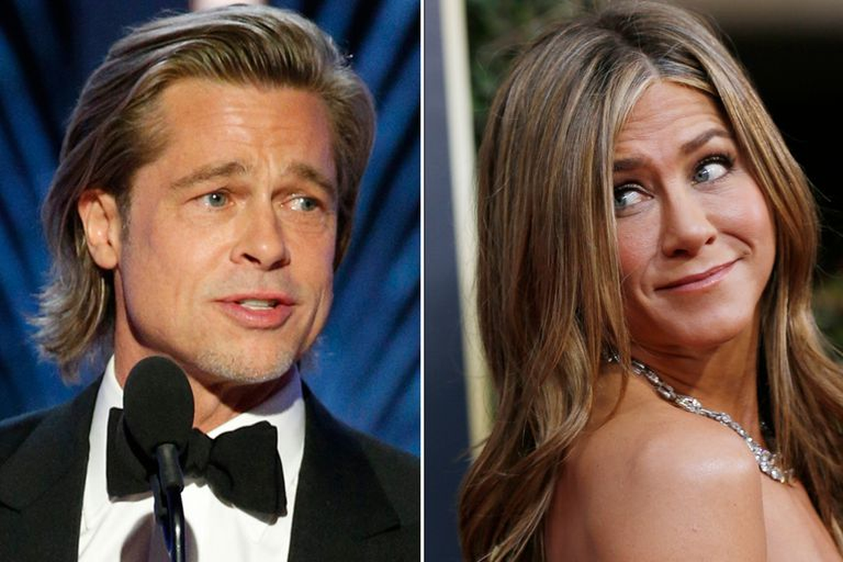 Jennifer Aniston y Brad Pitt estuvieron juntos en Nochebuena.