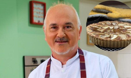 La receta de la Tarta Normanda de Osvaldo Gross. La receta de la Tarta Normanda de Osvaldo Gross.