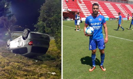 El exdefensor de Unión, Jonathan Fleita, sufrió un accidente vial esta madrugada en la autopista Santa Fe - Rosario. El exdefensor de Unión, Jonathan Fleita, sufrió un accidente vial esta madrugada en la autopista Santa Fe - Rosario.