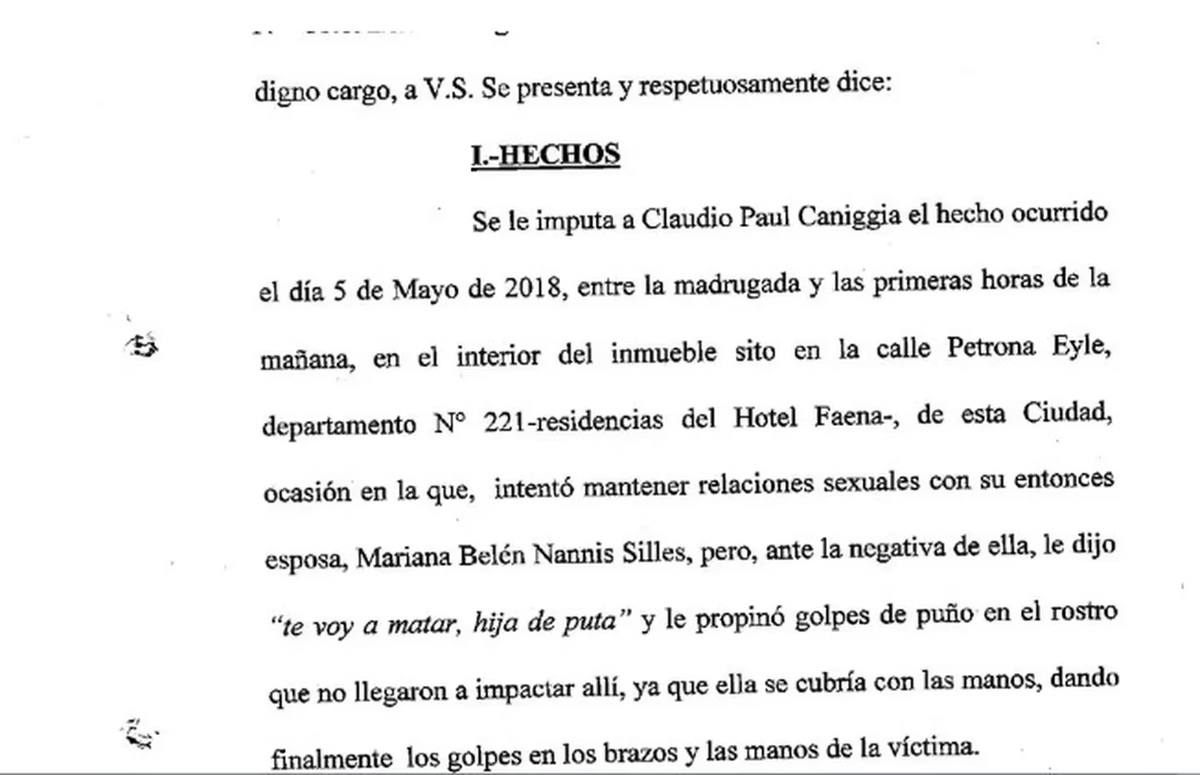 Claudio Paul Caniggia podría ser condenado a 4 años de prisión.