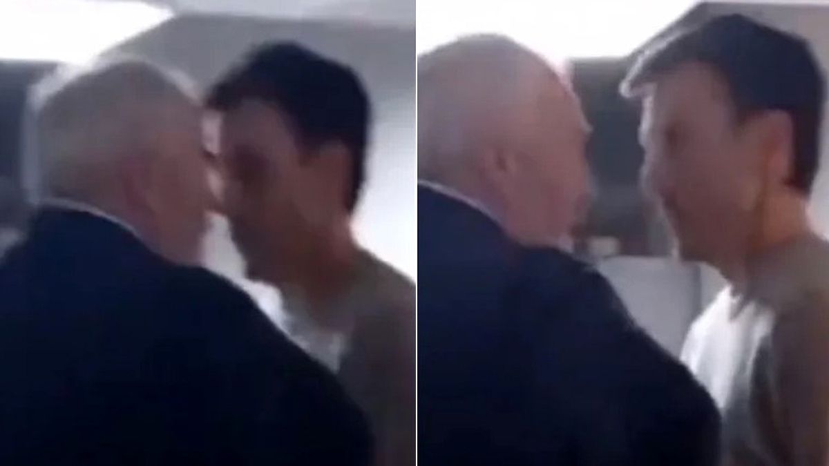 El video lo mostró el propio canal tras el hecho